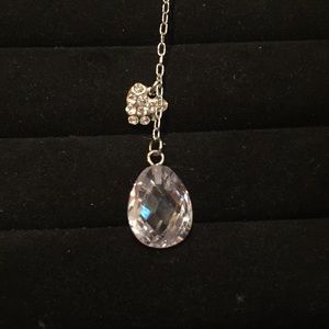 Guess Drop Pendant Necklace